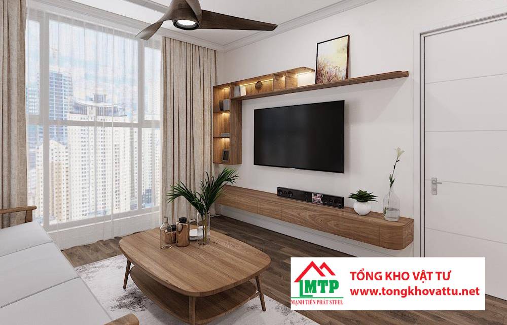 Ứng dụng ván ép trong thiết kế nội thất hiện đại và tối giản