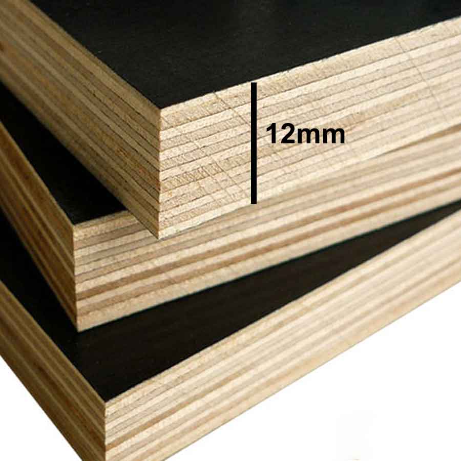 Cấu tạo và ưu điểm vượt trội của ván phủ phim 12mm