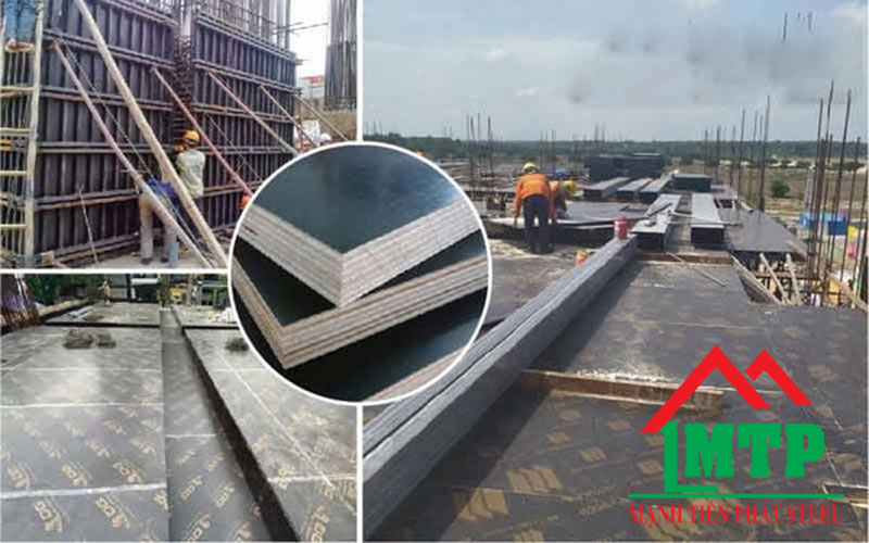 Ứng dụng ván ép phủ phim 15 ly (15mm)