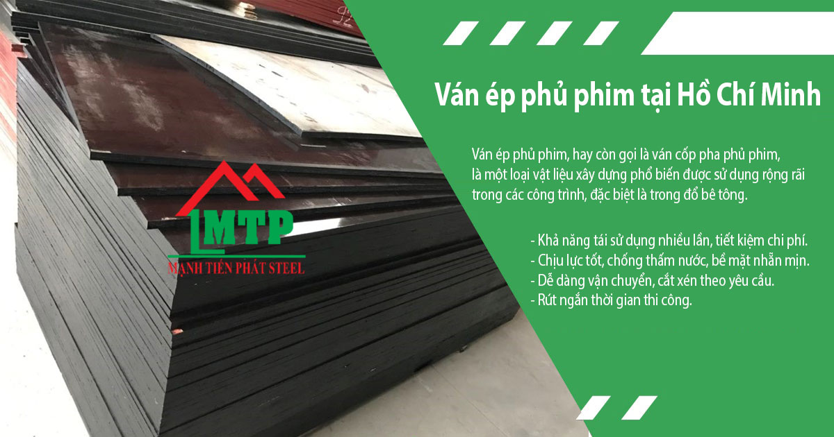 Ván ép phủ phim tại Hồ Chí Minh