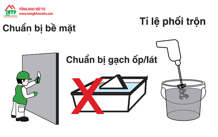 Bạn cần làm sạch bề mặt thi công