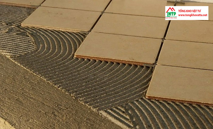 Ốp gạch men lên tấm Cemboard để tăng tính thẩm mỹ