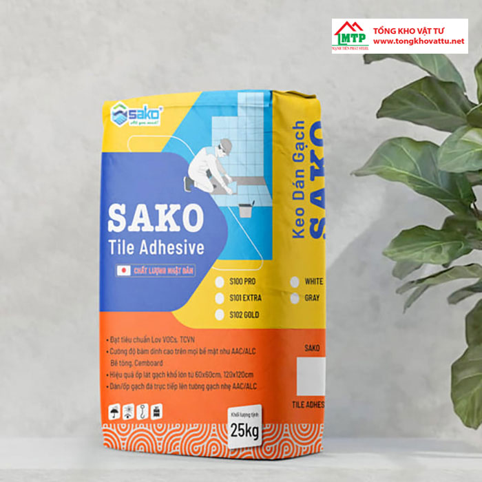Keo dán gạch Sako