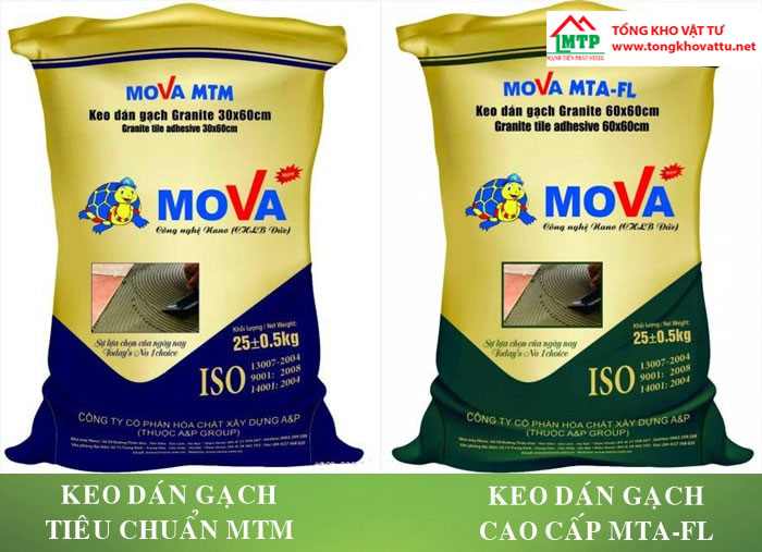 Keo dán gạch tấm Cemboard Mova