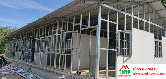 Kỹ thuật thi công tấm Cemboard ngoài trời Làm vách – Lợp mái – Làm sàn