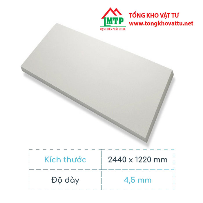 Tấm xi măng 4.5mm