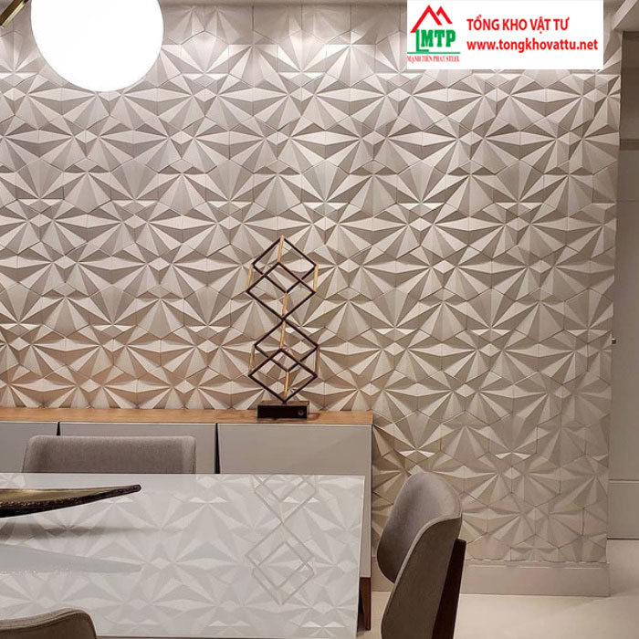 Ốp tường kiểu 3D tạo hiệu ứng cho người nhìn