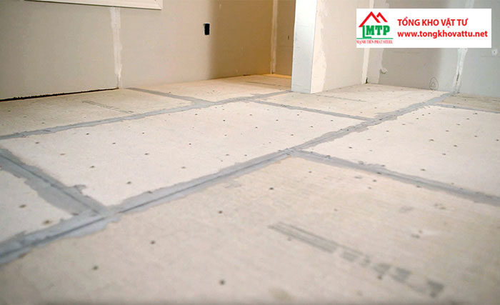Sàn nhà vệ sinh bằng tấm Cemboard