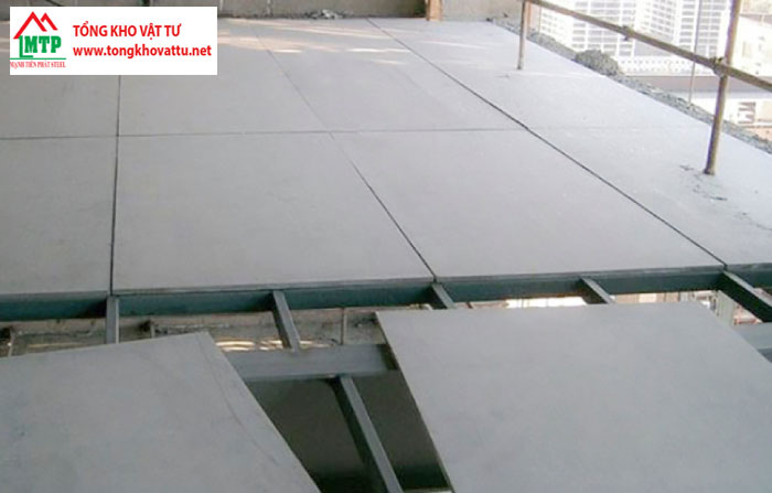 Sử dụng tấm xi măng bo trong hạng mục lót sàn