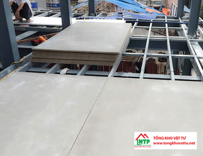 Tấm Cemboard chịu nước trong thi công làm sàn