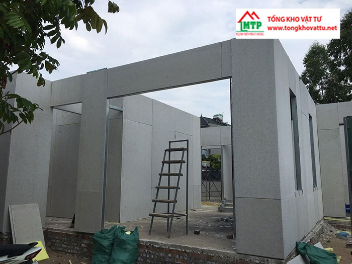 Tấm Cemboard trong xây dựng nhà ở