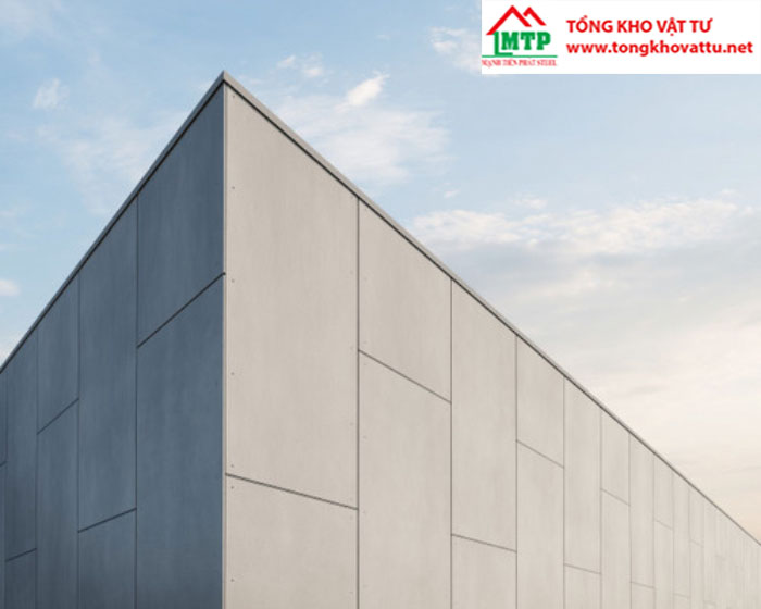 Tấm xi măng ốp tường ngoài trời theo kiểu Stepladder
