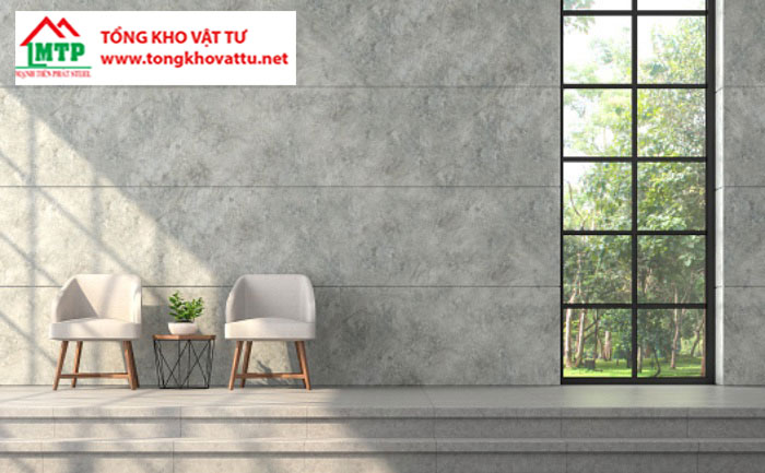 Tấm xi măng vân đá ốp tường