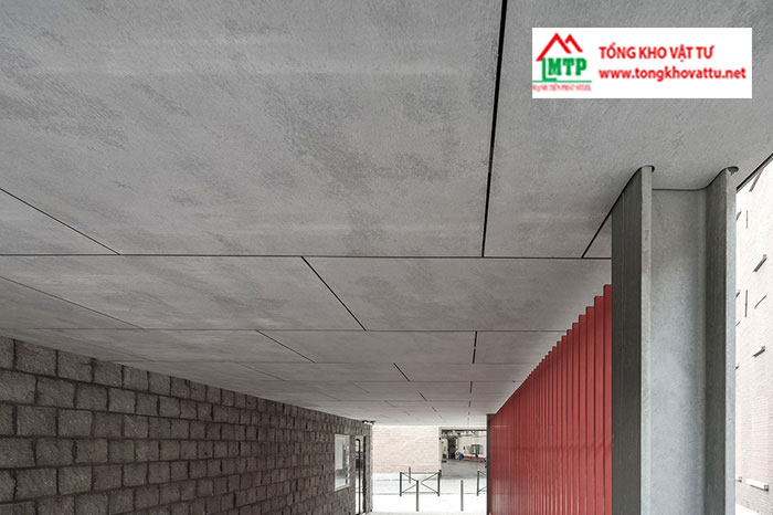 Trần nhà bằng tấm Cemboard chịu nước