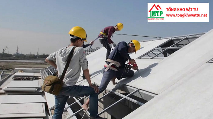 Ứng dụng làm mái chống nóng