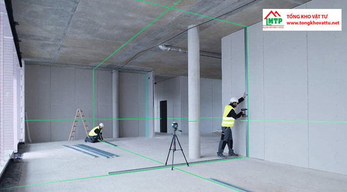 Xác định chiều rộng, chiều dài và cao độ