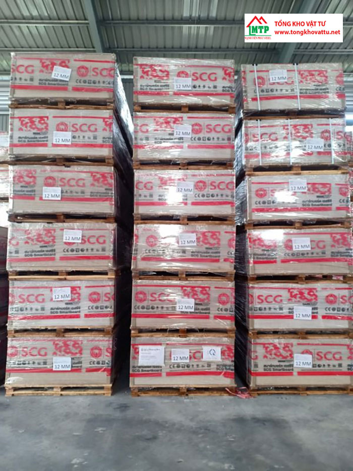 Đóng gói cẩn thận khi mua tấm xi măng Cemboard Thái Lan tại TPHCM