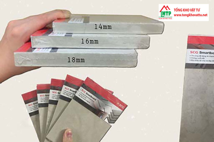 Tấm Cemboard 14mm (trên cùng)