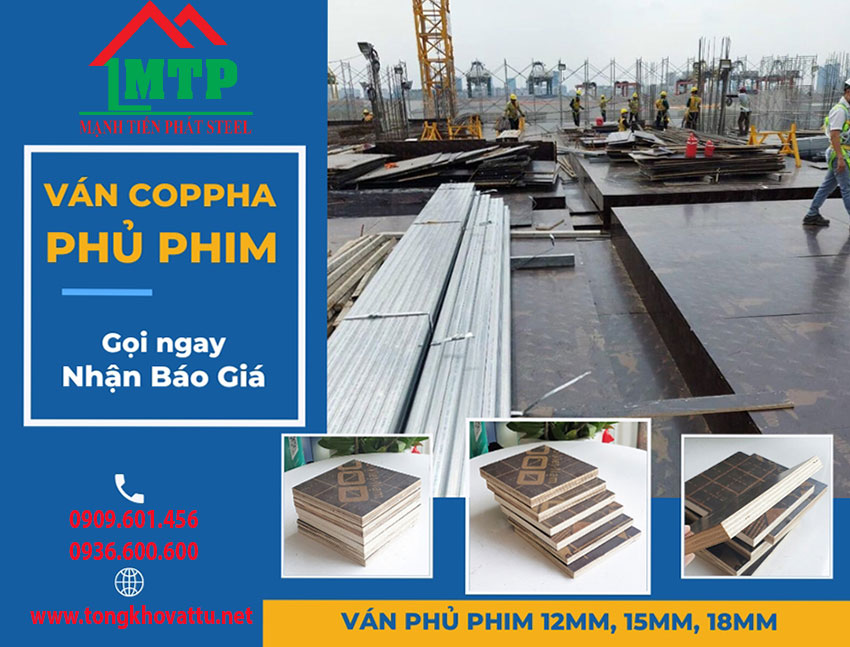 Giá ván ép phủ phim Hòa Phát mới nhất 2025