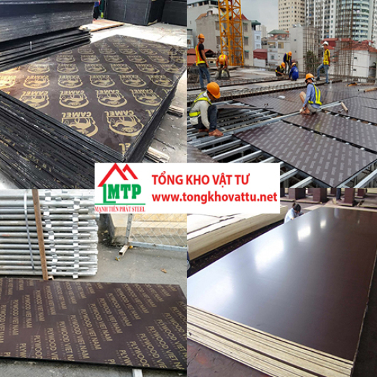 Ván ép phủ phim 1220x2440mm dày 17mm